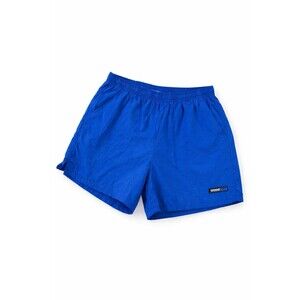 Vintage Speedo Swim Shorts Mens M Blue 90s Mesh Lined Athletic Trunks